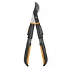 Fiskars Profesionalios žirklinės genėtuvės su trumpa nuimama rankena, 494 mm ilgio, vieno paspaudimo