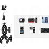 „Selfie Stick Puluz Vise Magic Arm“ asmenukių lazdelės laikiklis dviračio varikliui, skirtas fotoaparato telefonui / Pu495b