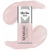 Semilac SEMILAC Skin Tone Baza coverowa do lakierów hybrydowych półtransparentna Glitter rusvai gelsvas 7 ml
