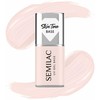 Semilac SEMILAC Skin Tone Baza coverowa do lakierów hybrydowych półtransparentna Rose rusvai gelsvas 7 ml