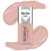 Semilac SEMILAC Skin Tone Baza coverowa do lakierów hybrydowych półtransparentna Pale rusvai gelsvas 7 ml