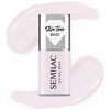 Semilac SEMILAC Skin Tone Baza coverowa do lakierów hybrydowych półtransparentna Natural Rožinė 7 ml