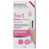 Semilac Nail power therapy 5in1 rožių priežiūros nagų kondicionierius 7ml