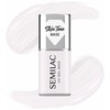 Semilac SEMILAC Skin Tone Baza coverowa do lakierów hybrydowych półtransparentna Milky Rožinė 7 ml