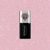 SEMILAC Smart Extend hibridinis lakas blizgučiais, „Dirty Nude Rose“ nr. 805 7 ml