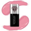 SEMILAC Smart Extend hibridinis lakas Pastel rožinis nr. 813 7 ml