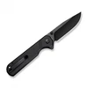 Sencut by We Knife Nóż SENCUT Aetheris Micarta All Juodas