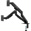 SENSE7 Laikiklis biurkowy na 2 monitory 17''-32'' HANG DOUBLE Light
