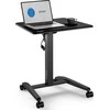 SENSE7 stalas mobilus stalas Juoda 70 cmx52 cm juoda