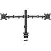 SENSE7 Stalinis laikiklis 2 monitoriams 17"-32" DVIGUBAS PLAUKIOJANTIS