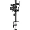 SENSE7 Stalinis laikiklis 2 monitoriams 17"-32" DVIGUBAS PLAUKIOJANTIS