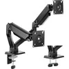 SENSE7 Stalo laikiklis 2 monitoriams, 17"-32" (dvigubas pakabinimas)