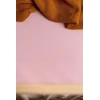 Sensillo Patalynės paklodė JERSEY DELUXE rožinė 160x80