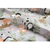 Rankšluostis Muslino vystyklas Sensillo 120x120, Panda ir Lapė, 1vnt