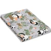 Rankšluostis Muslino vystyklas Sensillo 120x120, Panda ir Lapė, 1vnt