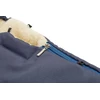 Sensillo Vilnonis miegmaišis - NAVY, skirtas vaikiškam vežimėliui (95x40)