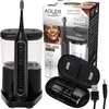 Dantų šepetėlis Adler | 2-in-1 Vanduo Flossing Sonic | AD 2180b | Įkraunamas | Suaugusiems | Šepetėlių skaičius galvutės įeina 2 | Number of teeth brushing modes 1 | Juodas