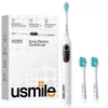 Dantų šepetėlis Šepetėlis Usmile P10 PRO Baltas Šepetėlis soniczna + 2 antgaliai