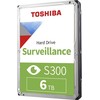 Serverio diskas Toshiba S300 Surveillance 6TB 3.5 'SATA III (6 Gb / s) (HDWT860UZSVA)