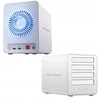 Orico 8848RC3 DAS serijos 4 skyrių 2,5" HDD/SSD/M.2 SATA/mSATA diskų masyvas – Baltas