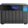 Serveris QNAP ZFS pagrįsta saugykla | TVS-h674-i5-32G su PCIe Gen 4 išplečiamumu 10/25GbE ryšiui, M.2 NVMe SSD talpyklą ir kelių gijų procesorius | Intel | i5-12400 6-branduolių/12-thread | 32 GB | DDR4 SODIMM | Juodas