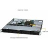 Serveris Supermicro SuperServer SYS-511R-M Intel C266 LGA 1700 Rack (1U) Juodas