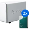 Serveris Synology DS223J+2x HAT3300-6T (2x 6TB)