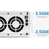 „TERRAMASTER F6-424 NAS“ failų serveris su „Intel Celeron N95“, 8 GB RAM, 6 lizdais