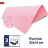 Servetėlės higieniniai įklotai su folijos pamušalu, vandeniui atsparūs, 3 sluoksniai, 500 vnt., 8 % poliesterio