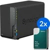 Serveris Synology DS223 + 2x HAT3300-4T (2x 4TB)