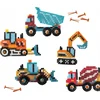 SES Creative SES lygintuvu tvirtinami karoliukai, sunkvežimiai, konstrukciniai 06206 62064