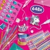 Ses_Creative Kūrybos rinkinys SES Creative Glitter Craft Box 14139