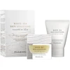 Setas Elizabeth Arden: Baltas Tea Skin Solutions valomasis kremas, 50 ml + Baltas Tea Skin Solutions jauninamasis gelis-kremas veidui, 50 ml