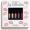 „Gosh Favorite Lip Collection“ skystų lūpų dažų rinkinys, 5 vnt.