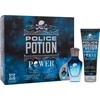 Police Potion Power rinkinys vyrams (EDP, 30 ml + dušo želė, 100 ml)