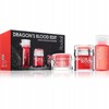 Rinkinys „Rodial“: „Dragon's Blood“ intensyviai drėkinamasis kremas veidui, 50 ml + „Dragon's Blood“ skulptūrinis gelis veidui, 50 ml + „Dragon's Blood“ valomasis micelinis vanduo visiems odos tipams, 100 ml