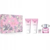Kvepalų rinkinys moterims Versace Bright Crystal (EDT, 90 ml + EDT, 5 ml + kūno losjonas, 100 ml + dušo želė, 100 ml)