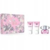 Kvepalų rinkinys moterims Versace Bright Crystal (EDT, 50 ml + kūno losjonas 50 ml + dušo želė, 50 ml)