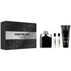 Versace Mont Blanc Legend komplektas tualetinio vandens purškiklis 100 ml + tualetinis vandens purškiklis 2x7,5 ml + dušo želė 100 ml