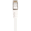 „Sharkoon“ RJ45 Cat.6 SFTP jungiamasis kabelis (baltas, 1 metras)