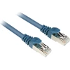 „Sharkoon“ RJ45 Cat.6 SFTP jungiamasis kabelis (mėlynas, 50 cm)