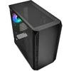 Sharkoon MK2 RGB, Tower tipo korpusas - juodas, grūdintas stiklas