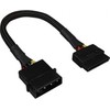 Sharkoon SATA Stromadapter (juodas, 15cm)