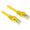 Sharkoon Patchkabel RJ45 Stecker > RJ45 Stecker CAT.6 S/FTP (gelb, 1,5 Meter)