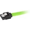 Sharkoon SATA 3 - 0.45 m - SATA III - SATA 7-pin - SATA 7-pin - Male/Male - Juodas,Žalias