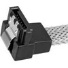 Sharkoon Sata III Kabelis 90° sleeve (baltas, 60 cm)