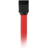 Sharkoon 0.6m - 2xSataIII - 0.6 m - SATA III - SATA 7-pin - SATA 7-pin - Male/Male - Raudona