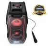 Muzikinis centras Sharp XParty® SING PS-931 nešiojama kolonėlė, Juoda