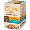 Sheba „Core Tender Cuts“ vištienos rinkinys „Selection Multipack“ 6x85g