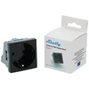 SHELLY SOCKET FOR WALL DISPLAY STAND Juodas